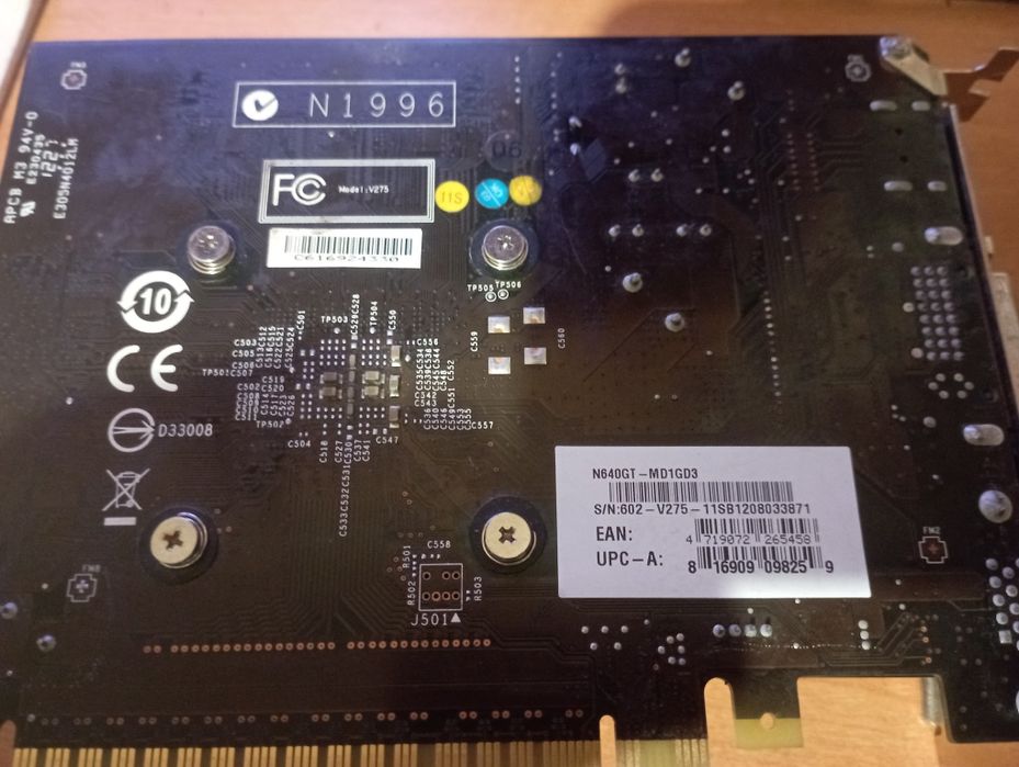 Msi gt640 1gb 128bit ddr3 hdmi видеокарта