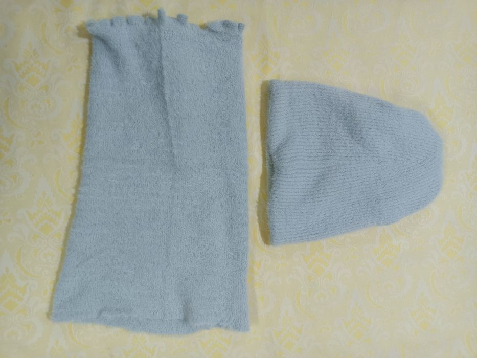 Czapka i komin damski, polski producent