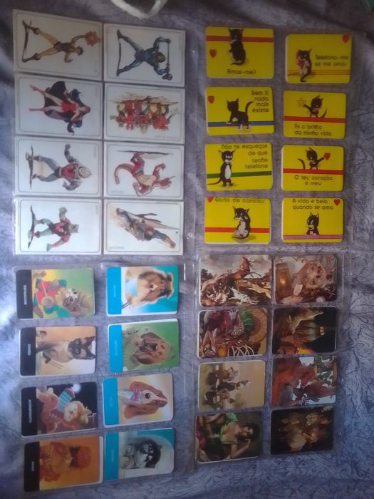 Calendários para coleção muita variedade