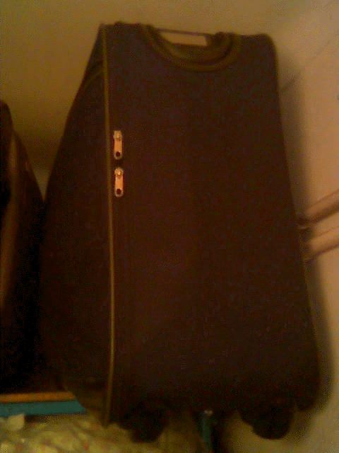 Viagem --- Mala SAMSONITE 75x55x25cm (preta 2 rodas)