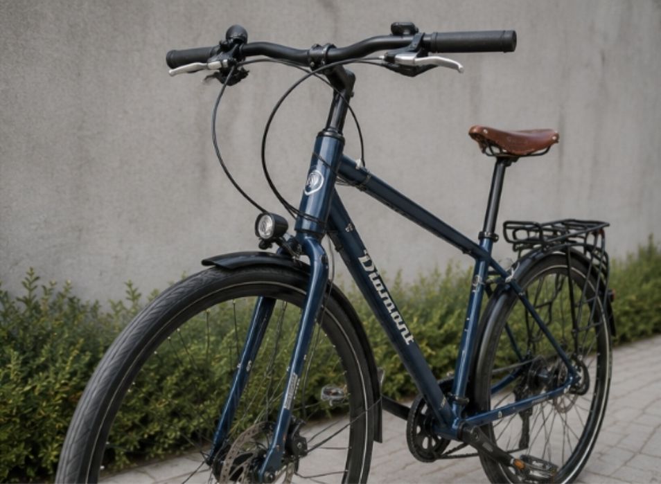 Велосипед Diamant 247 Belt, Gates Carbon Drive, дискові гальма, оригінальне сідло Brooks