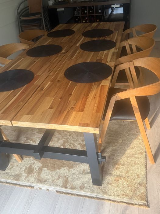 stół drewno IKEA 235x100 cm