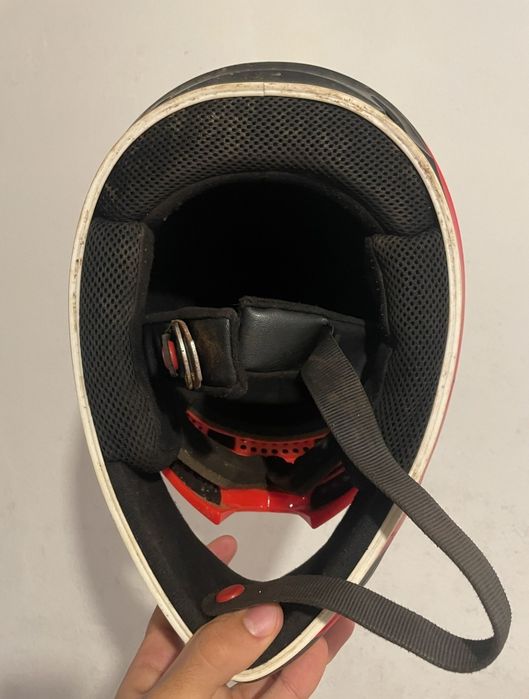 Capacete motocross tambem da para dh