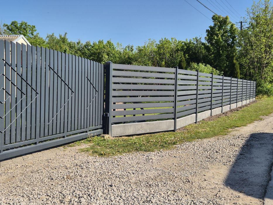 Ogrodzenie przęsło panelowe