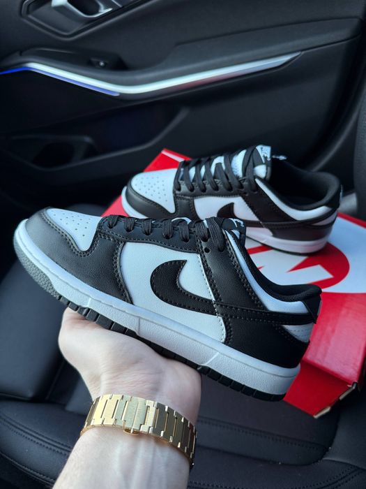 Nike SB Dunk Low White Black м