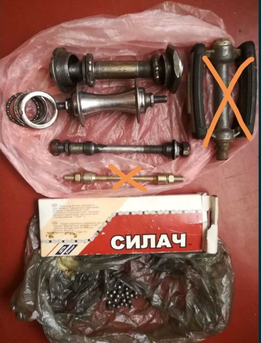 Смазка, гріпси, аксессуари для велосипеда