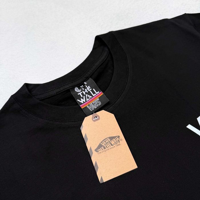 Футболка Vans Off The Wall Черная Футболка Венс Ванс Скейт sk8