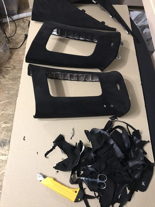 Потолочная алькантара НАЛОЖКА от 1м автотканина автоткань авто ткань