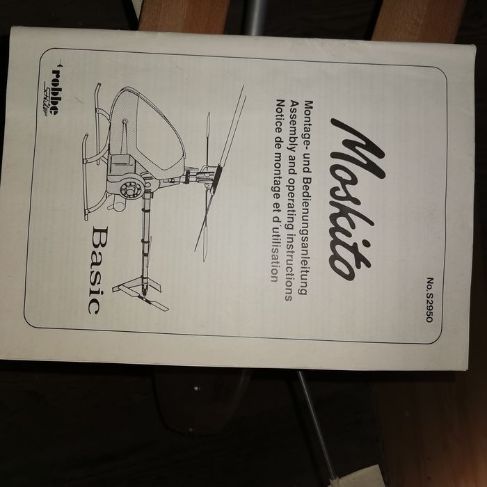 Helicoptero RC Moskito da Robbe.