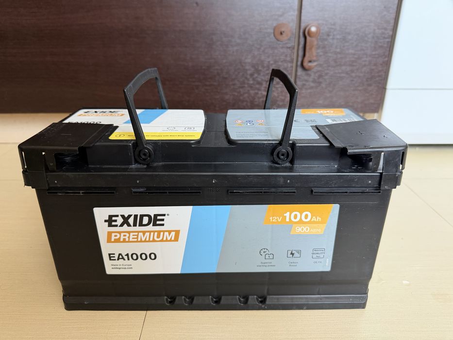 Автомобільний акумулятор EXIDE Premium 6СТ-100Ah АзЕ (EA1000)