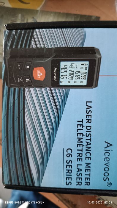 NOVO Medidor de distância à lazer C6, até 120m