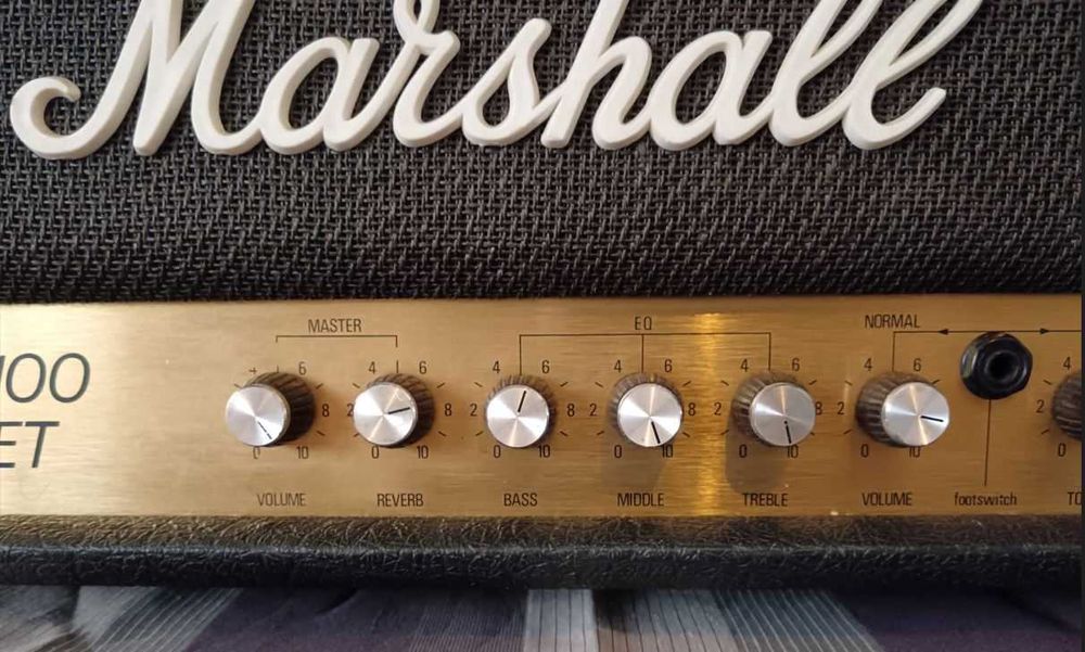 Marshall Model 3210 Lead 100 Mosfet Head 1980s