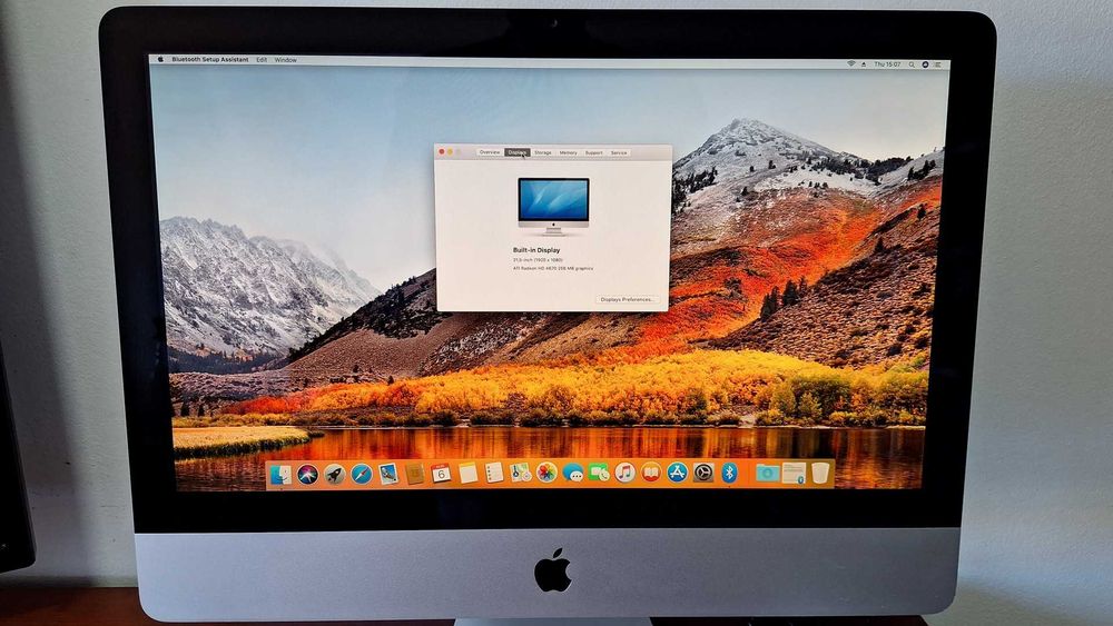 Apple iMac A1311 21.5"- Intel E7600 3.06GHz- 8GB Ram- SSD 256GB