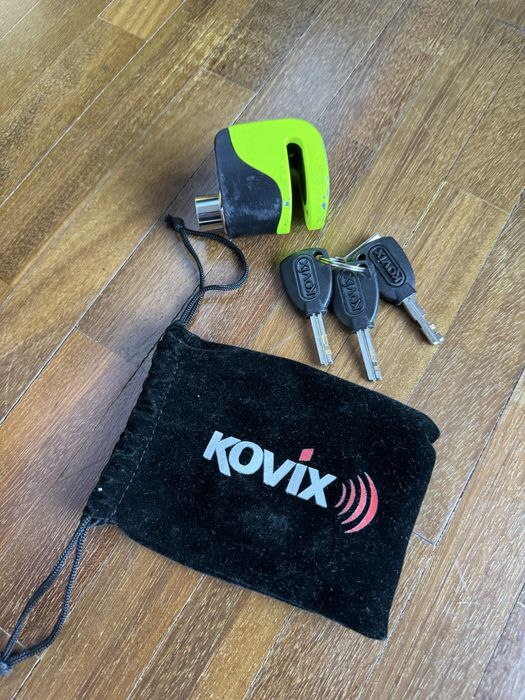 Cadeado de disco con alarme Kovix