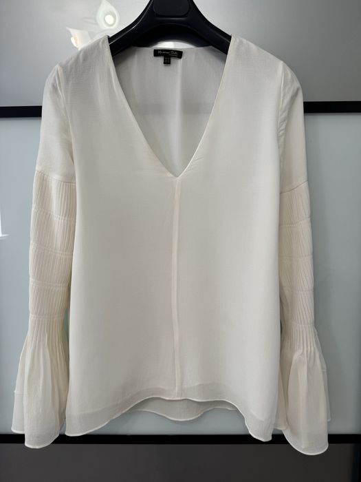 Massimo dutti шовк блуза xs