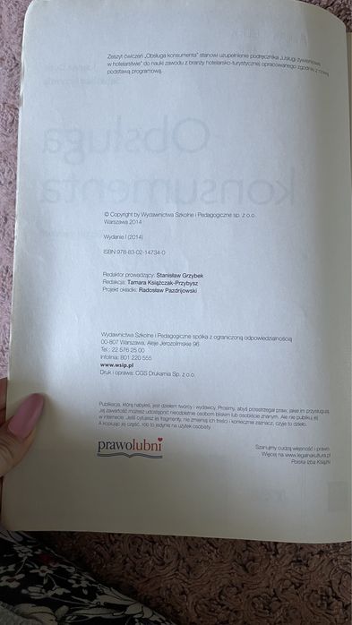 Obsługa konsumenta zeszyt ćwiczeń T.12