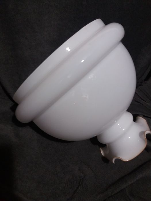 Duży klosz do lampy szklany