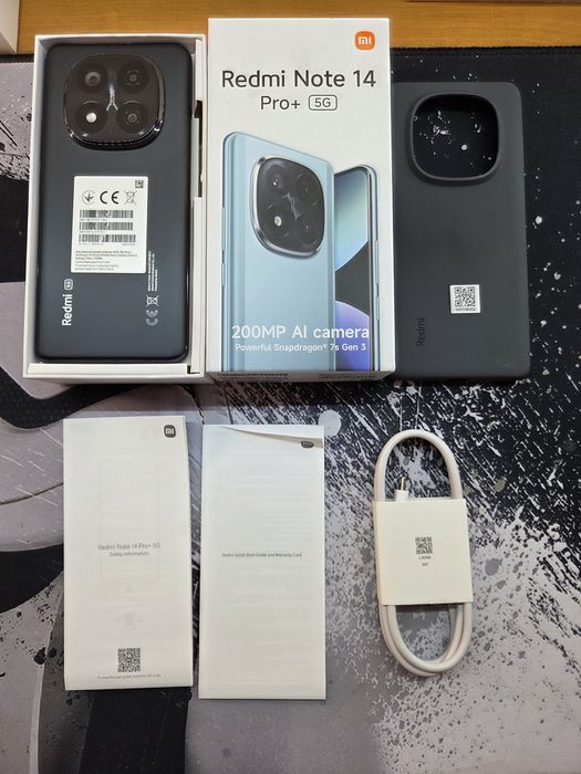 Redmi Note 14 Pro+ Plus 5G 512 Gb Black