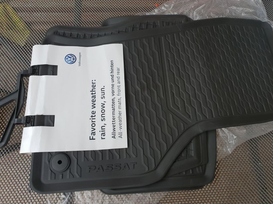 Коврики Оригинал! Passat B6 B7 B8 CC Arteon Резинові VW Touran