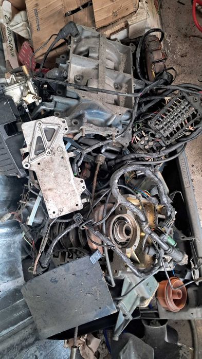 Peças de motor de barco