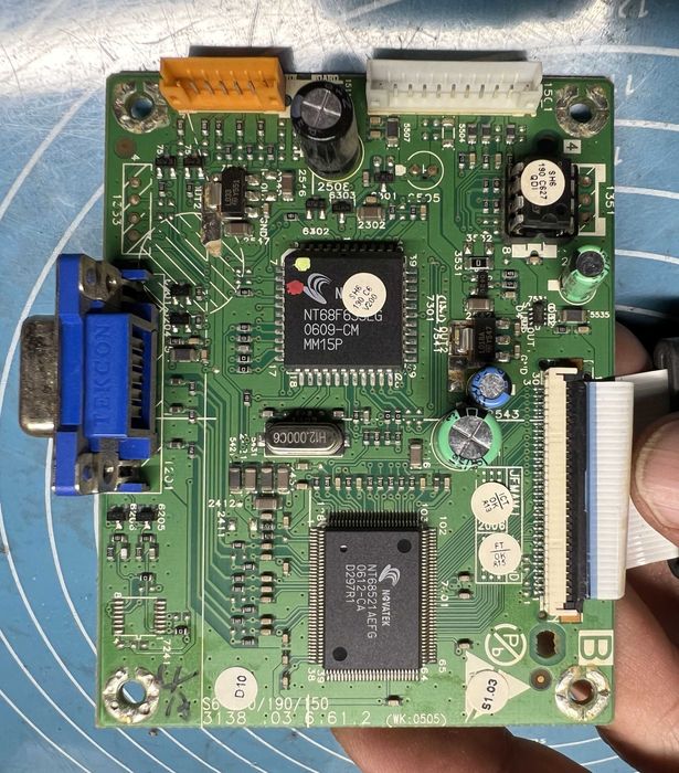 Монітор Philips 190c6 model 190c6fs/00 розборка