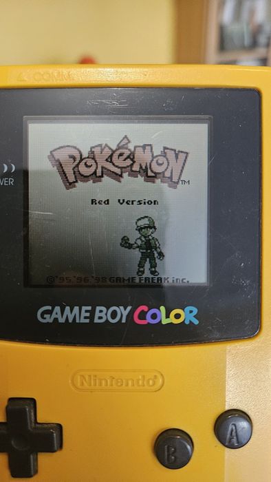 Pokemon Red na Nintendo Gameboy angielski  język