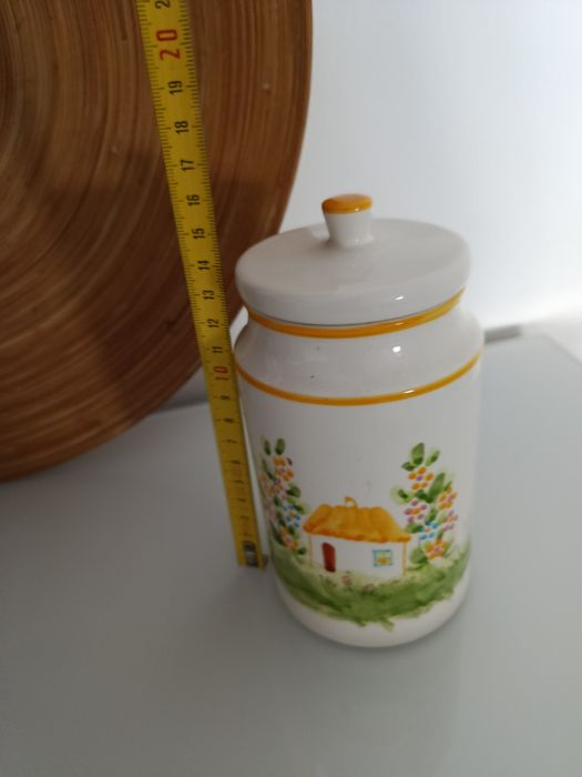 Pote decoração  branco