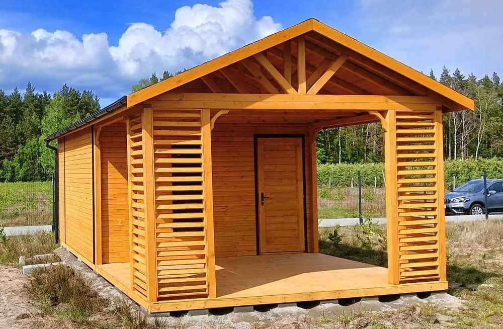 Dowolne modyfikacje! Domek i montaż 4x6 altana 4x4 taras 4x2 domek ogrodowy 4x6 domek letniskowy 4x4 domek 6x4 domek na działkę lub domek 35m2 MDN5