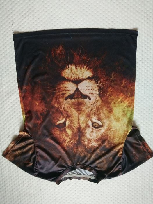 Футболка з принтом Лев на 12-14 років