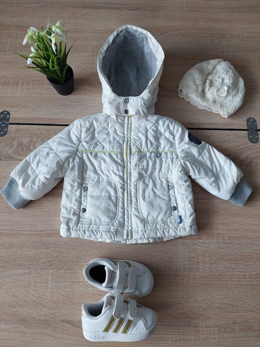 Весняна куртка 9-12, 12-18 міс. Original marines+шапка