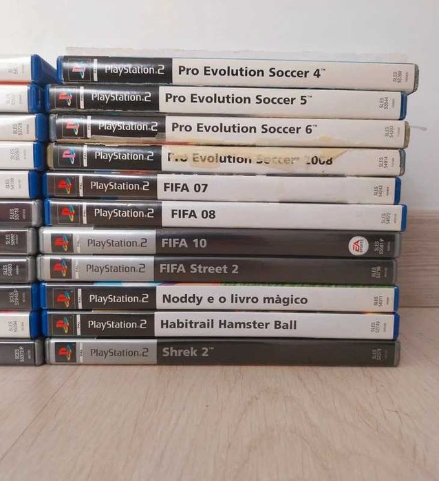Lote 20 jogos PS2 PlayStation 2