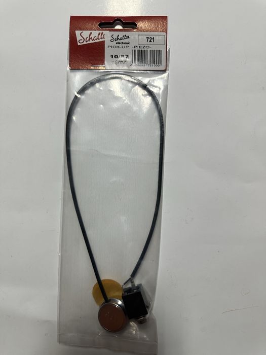 Pick up Schaller  721 (10/82) t Piezo Guitar/and bass  w/Jack