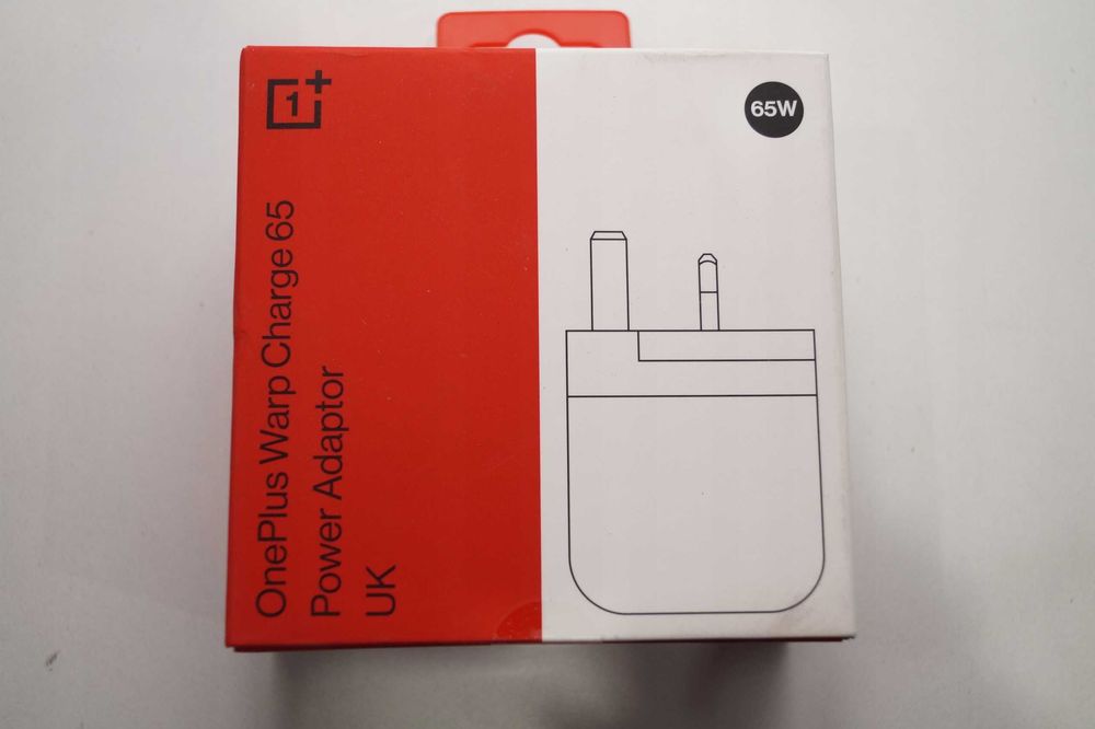 WS67 Ładowarka wtyczka OnePlus 65W WC065A41JH WARP CHARGE UK Angielska