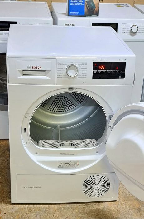 Сушильна машина BOSCH 8kg Тепловий насос A+++ Гарантія