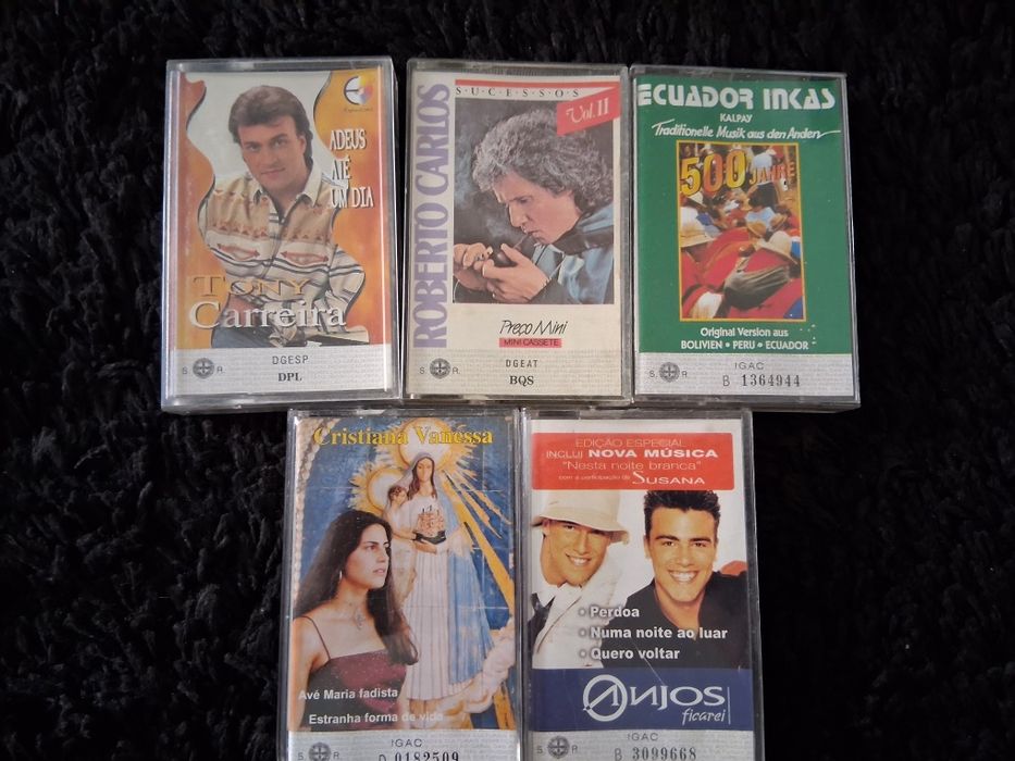 Cassetes variadas