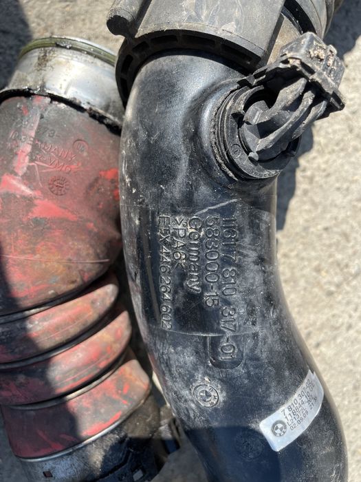 Бмв е70 е71 3.5d бі турбо защита і патрубки