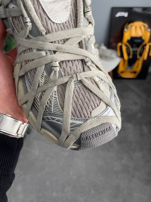 BALENCIAGA 3XL Extreme Lace Sneaker in Light Beige