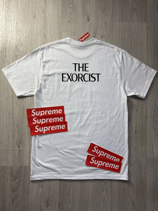Supreme X The Exorcist Puke Tee White FW25 / Футболка Суприм Новая