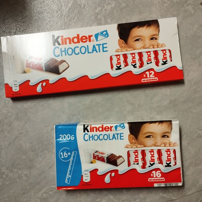 Czekoladki kinderki