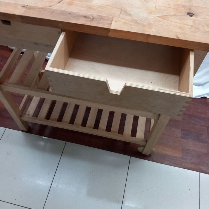 Carrinho de madeira FÖRHÖJA IKEA