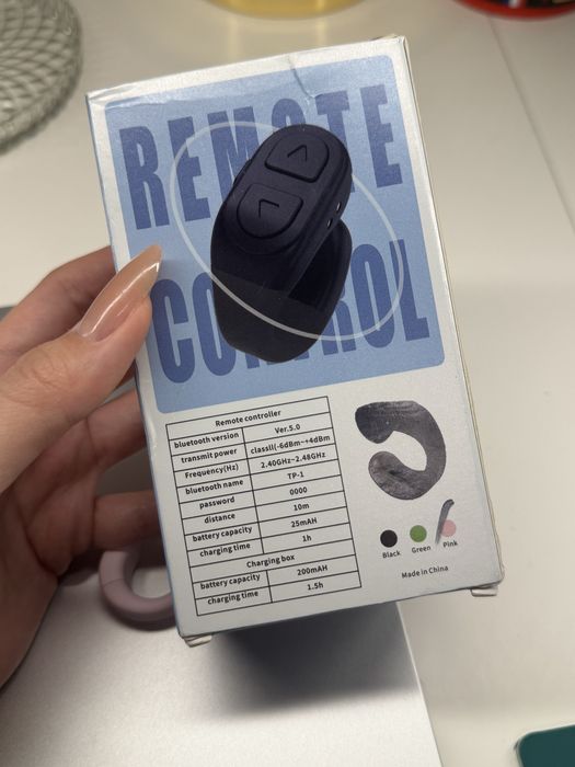 Bluetooth кнопка блютус кільце