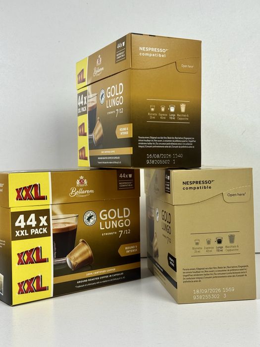 Кава в капсулах Bellarom Gold lungo Round & intense 7/12 44 шт