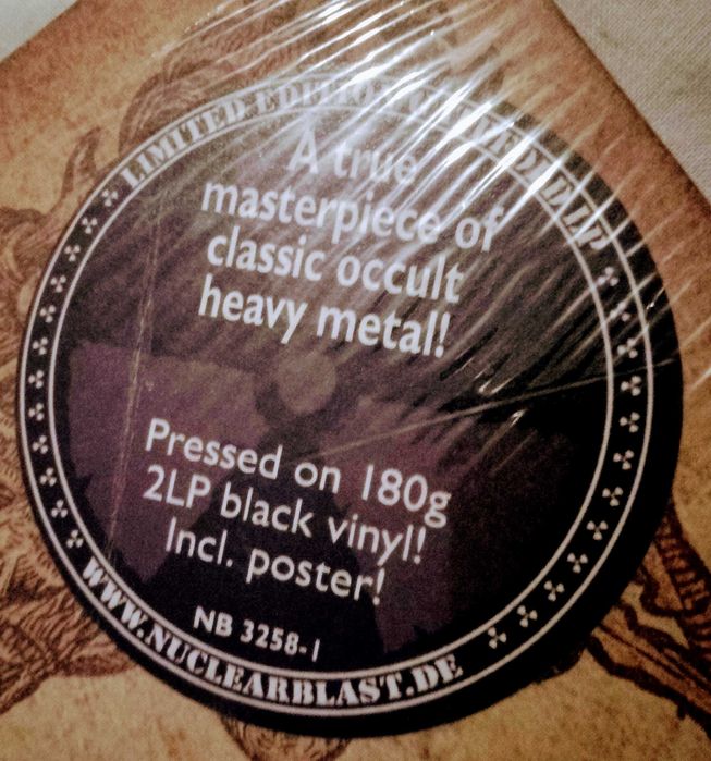 Hell - " Curse & Chapter " ... 2xLp com poster