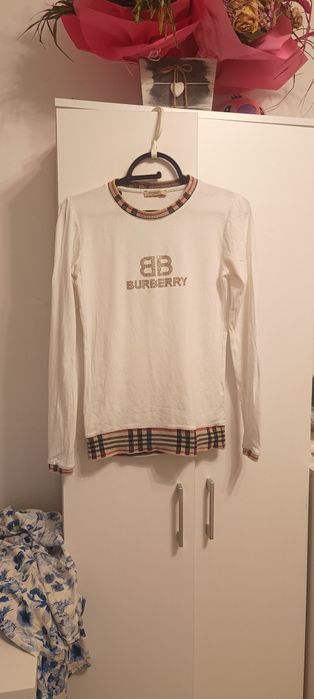 Bluzka z długim rękawem burberry London 34 XS