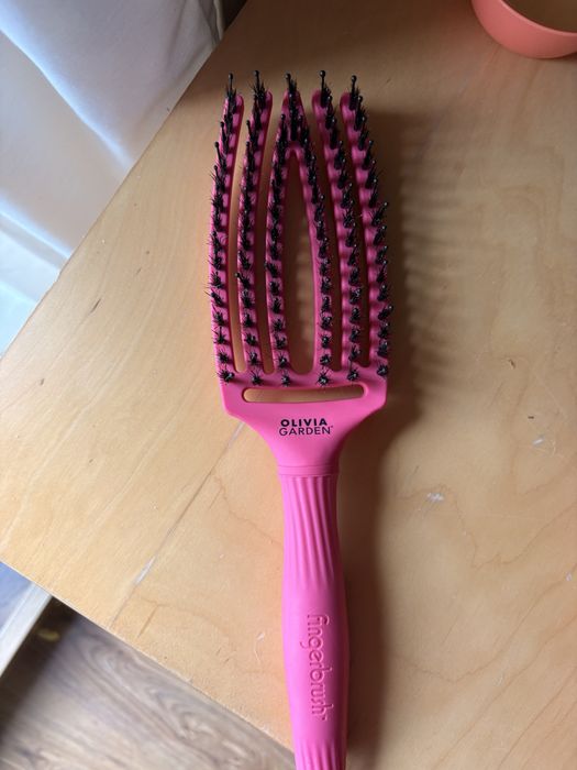 Szczotka do włosów różowa olivia garden