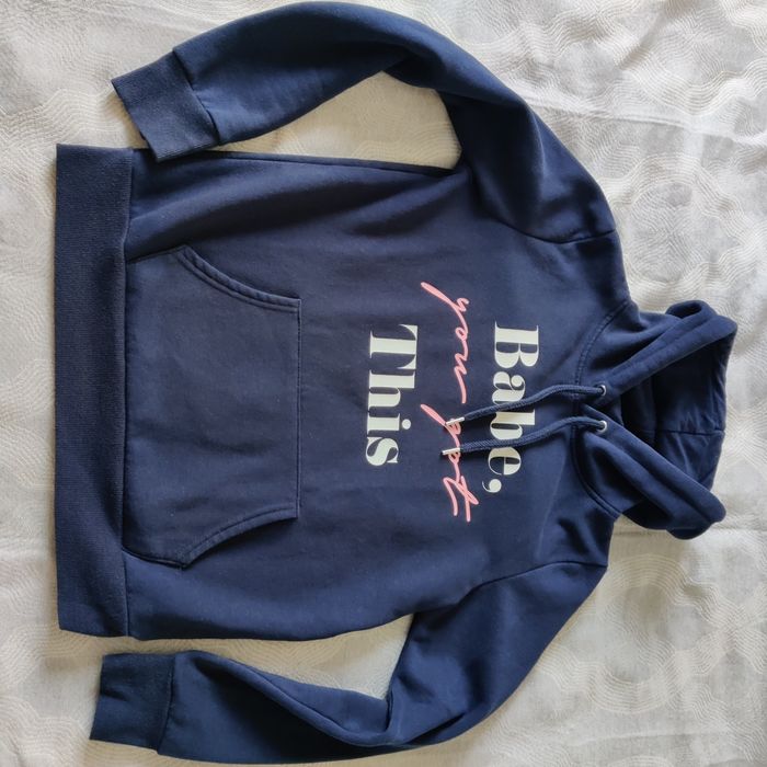 Bluza damska granatowa S