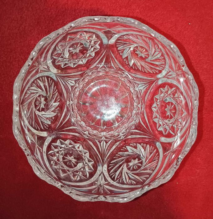 Kryształowa misa vintage