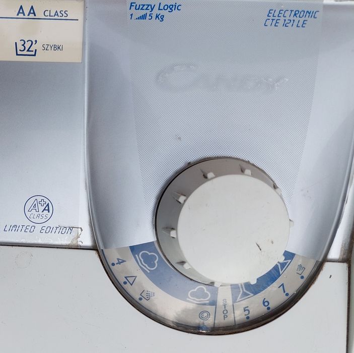 Pralka Candy od góry ładowana