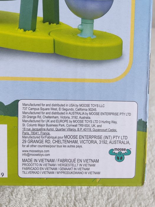 Nowy zestaw Bluey turtleboy playground. Plac zabaw z żółwiem i Bingo