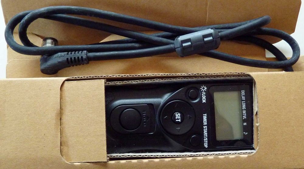 Nikon MC-36 controlo remoto e temporizador até 100 horas. (como novo)